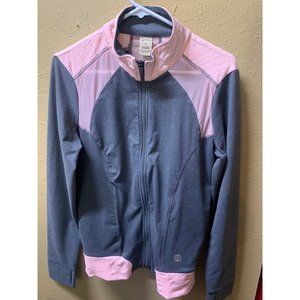 Balance collection athletic breathable zip up